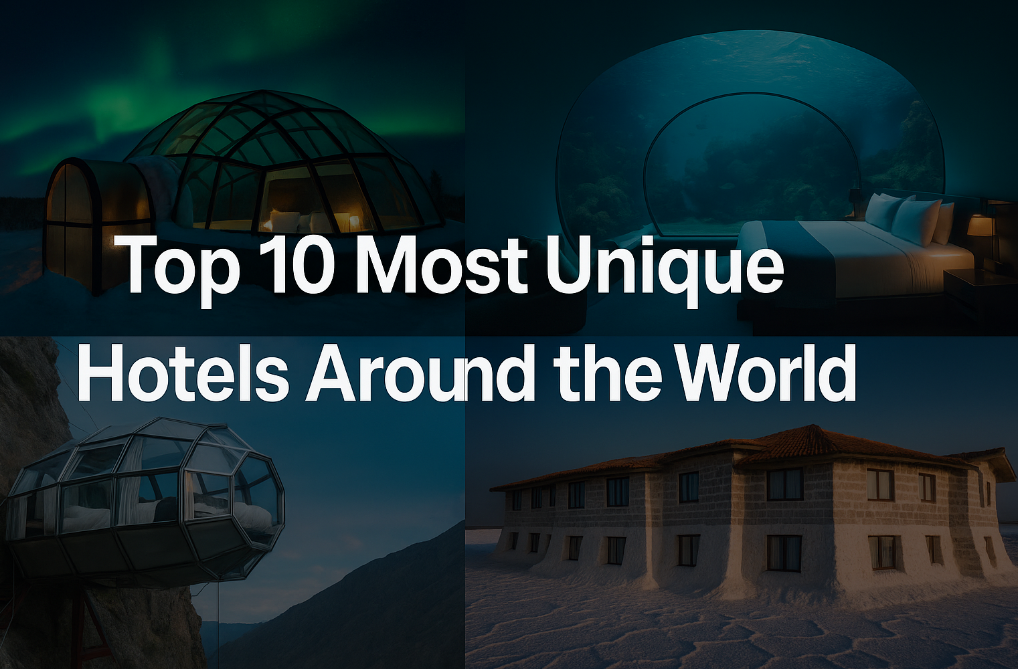 Top 10 Most Unique Hotels Around the World